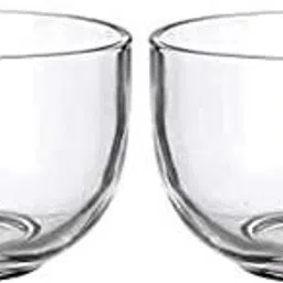Pack of 2 Glass Crystal Espresso Mug, Clear Toughened Glass Mug with Handle-22
