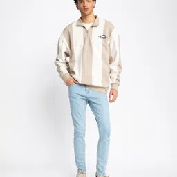 DeFacto Typography Printed Mock Collar Pullover image 5