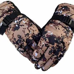 Printed Winter Men Gloves-image-40
