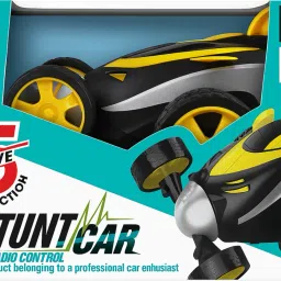 Rotating RC Stunt Car – LED Lights, Sound, Remote Control Vehicle-image-75