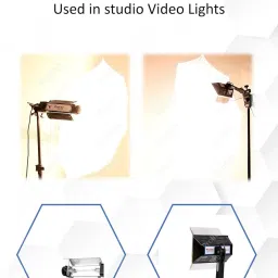 Prolite Halogen Tube (1000W) (Pack of 5) for B4 / Sungun & Porta Continuous Video Light Halogen Flash image 4