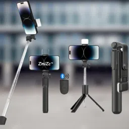 Sharp beak By ZmiZc R1s Bluetooth Selfie. Sticks with Remote and Selfie Light, 3-in-1 Multifunctional Selfie Stick Tripod Stand Mobile Stand Bluetooth Selfie Stick-picture-3