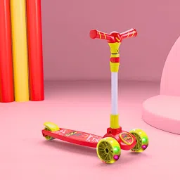 Spartan Racing - 3 Wheel Kick Scooter,Foldable with LED Wheels,Adjustable Height-image-44