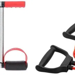 Combo Red Double Steel Spring with Red toning tube Home Gym Kit Gym & Fitness Kit Ab Exerciser-22