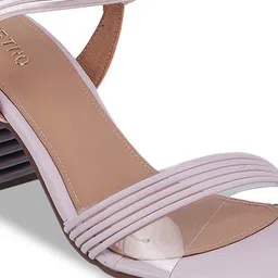 Metro Open Toe Block Heels image 5