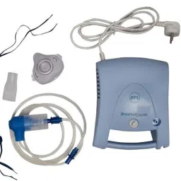 BPL Breath Ezee N5 Low Noise Compressor Nebuliser Machine Kit with thermometer Nebulizer image 2