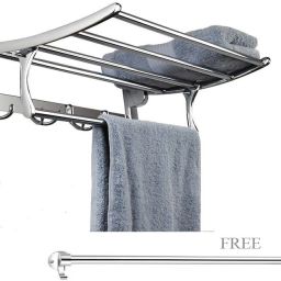 quxozo 18 inch 2 Bar Towel Rod-picture-6