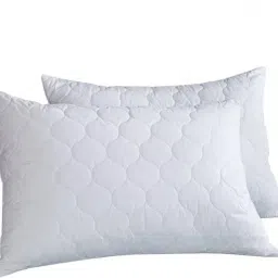 QUILTED Microfibre Solid Sleeping Pillow Pack of 2-image-27
