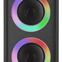 querial SD Premium Speaker, Karaoke, Dual Wireless Mic, Powerful Bass 60 W Bluetooth Tower Speaker-2