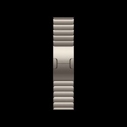 Apple Link Stainless Steel Bracelet for Apple (38mm / 40mm / 41mm / 42mm) (Simple Release Button, Natural)-image-43