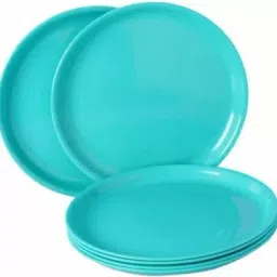 Microwave Safe & Unbreakable Round Full Dinner Half Plate-image-21