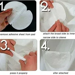 jalaram Under Arm Sweat Pads 50 Pcs Sweat Pads image 3