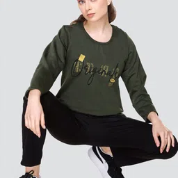 ELPIDA Typography Printed Top & Trouser image 3