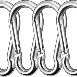 8 MM SNAP HOOK PACK OF 4 Carabiner-13