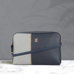 Blue Women Sling Bag Women's Jugram Camera Bag - Blue-image-77