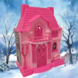 Dollhouse With Furniture For kids. DollHouse Set For Girls.-27