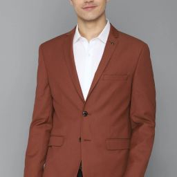 Men Solid Single Breasted Formal Blazer-image-68