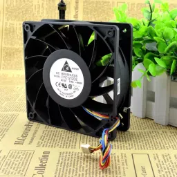 Enormity Delta FFC1212DE Axial Fan 12V-3.00A DC Brushless Air Cooling Fan 120*38mm 4-Wire Fan with Heat Sinks All in one Cooler-image-45