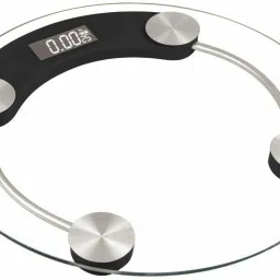 Majron Digital Thick Glass Body Round Weighing Scale (Transparent) Weighing Scale-21