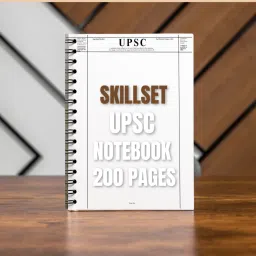Upsc Answer Writing Copy- Upsc Answer Sheet-Notebook A4 Notebook Unruled 200 Pages-78