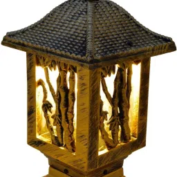 0042/GL Beige Aluminium Table Lantern-picture-17