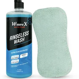 wavex Rinseless Wash RTU 1L Eco-Friendly Car Wash Without Running Water, Washing Sponge Combo-picture-7
