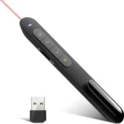 BTS Clicker for Laptop Presentations with Wireless Presenter Remote, 328FT/100m Remote Range Powerpoint Presentation Clickers for PPT/Google Slide Presenter-28