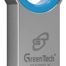 GREEN TECH GT-Rapid-x 32gb 128 GB Pen Drive Compatible with Mobile, Desktop Computer, Laptop, Television, Audio Player USB 3.1 Metal Case-picture-1