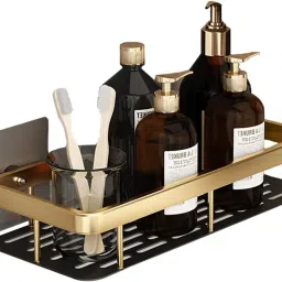 ALUM1SH-GOLD-MULTIPURPOSE-BATHSHELF Aluminium Wall Shelf-39