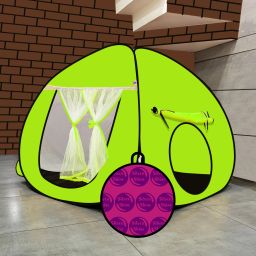 Foldable delightful patterns Popup Kids Play Tent House for Multi Purpose-image-29
