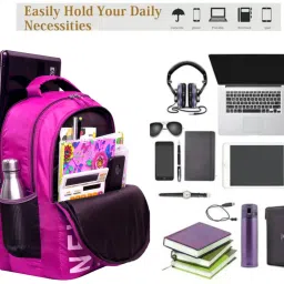 Large 36 L Laptop Backpack Premium School Bag: Water-Resistant Fabric for All-Weather Commutes-image-69