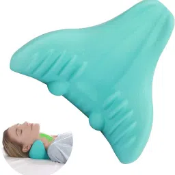 Neck And Shoulder Relaxer Cervical Stretcher Neck Traction Device Neck Support-image-7
