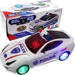 New_Police Car with 3D Flashing Light & Sound 360 Degree Rotating P9-image-57