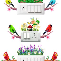 46 cm Switch Board Sticker & Wall Sticker size 30 cm x 46 cm Self Adhesive Sticker-image-9