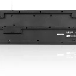 Enter Easy Click Wired USB Standard Desktop Keyboard Compatible with Desktop, Laptop, Mac Easy to Use,Plug and Play,Quick, Comfy Durable body image 2