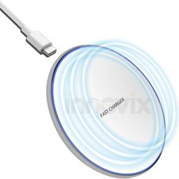 INNOVIX 15w Wireless Iphone Charger For Qi-Enabled SmartPhone or Iphone Charging Pad-image-39