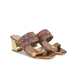 pelle albero Printed Block Heels image 2