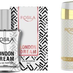 LONDON DREAMS PERFUME 30ML WITH SILKY WHITE PERFUME DEODORANT BODY SPRAY 200ML(TOXIC FREE)-12