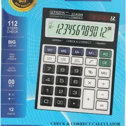 achieve CT-9912N Large Display Electronic Calculator Two Way Power 12 Digits, 112 steps Check & Correct Financial Calculator image 5
