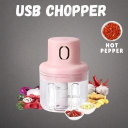 Electric Chopper, Rechargeable Chopper for Kitchen Vegetable & Onion Garlic D128 Electric Vegetable & Fruit Chopper-image-53