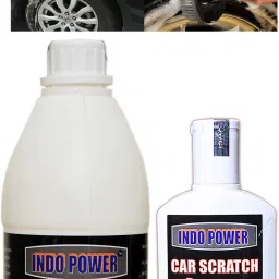 DASHBOARD SHINER 500ml+ Scratch Remover 200gm.+All Tyre Cleaning Brush Combo-image-13