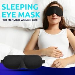 ADJUSTABLE TO FIT ALL HEAD SIZE SMOOTH EYE MASK, Sleep Mask and Blind Fold O16-image-116