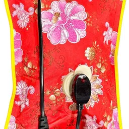 crescent Electric Hot Water Bag for Back Pain Relief, Velvet, Color and Design Electrical 1000 ml Hot Water Bag-picture-36