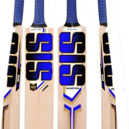 Blue Tennis Bat wooden Poplar Willow CricketBat For 12 - 14 Yrs-image-27