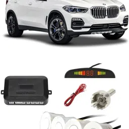 YB76 Silver Car Reverse Parking Sensor with LED Display 4 Sensor Y76 Parking Sensor-12