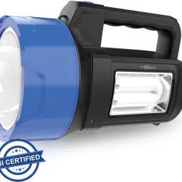 Long Range Light Rechargeable 125W Searchlight with Blinker + Side Light 8 hrs Torch Emergency Light-picture-19