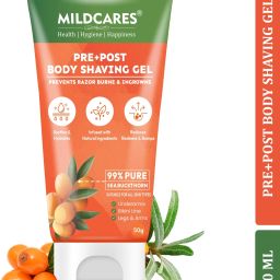 99% Pure Sea Buckthorn Pre + Post Shaving Gel | Softens Hair, Soothes Skin-image-5