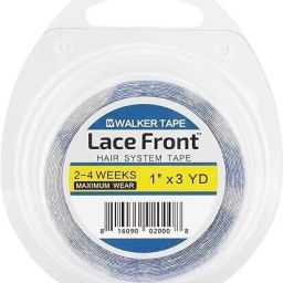 Lace Front Waterproof Double-Sided extension 2-4 Weeks (Blue;1 Inch X 3Yards) Hair Extension-image-29
