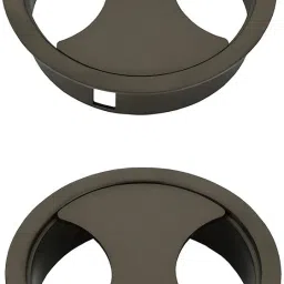 Nixnine Cable Manager Cable Hole Cover Grommet, Table Desk Grommet 2.5 Inch, Graphite Antiqu Desk Cord Cable Hole Cover Grommet, Computer Wire Cable Organiser Manager, (Graphite Antiqu) (2.5Inch) Pack of 2 Cable Protector-image-99
