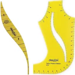qroof Pattern Maker Ruler – Tailoring Scale Set image 4